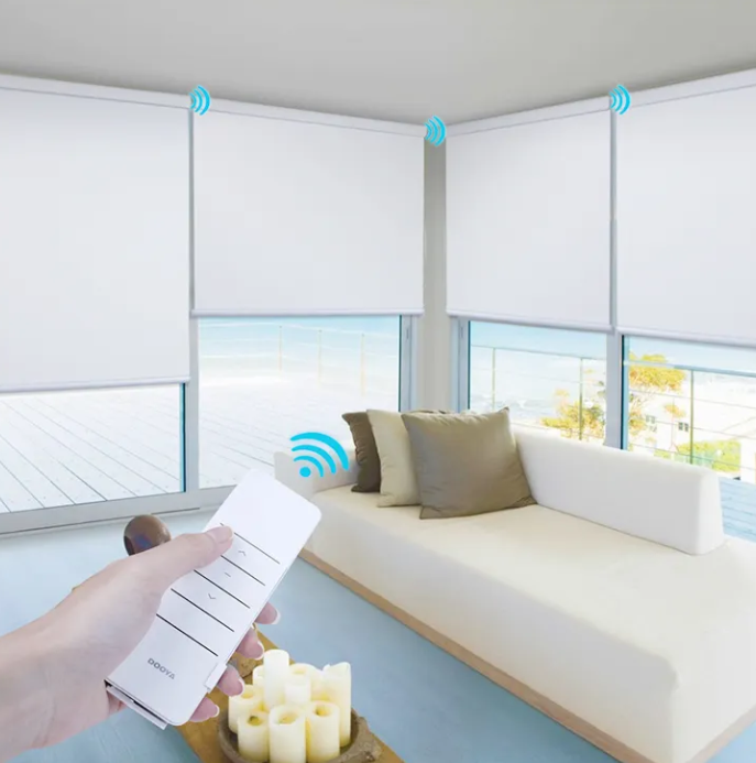 Electric Smart motorized Roller blinds is more popular